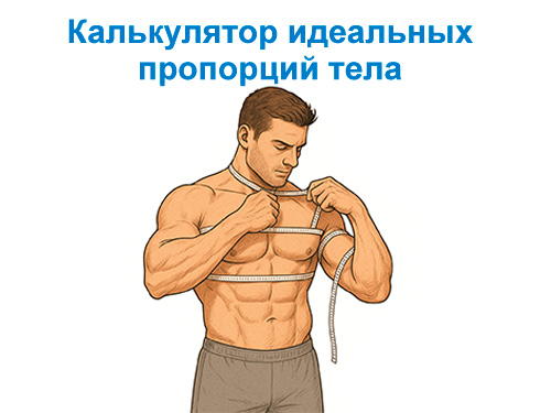 калькулятор идеальных пропорций